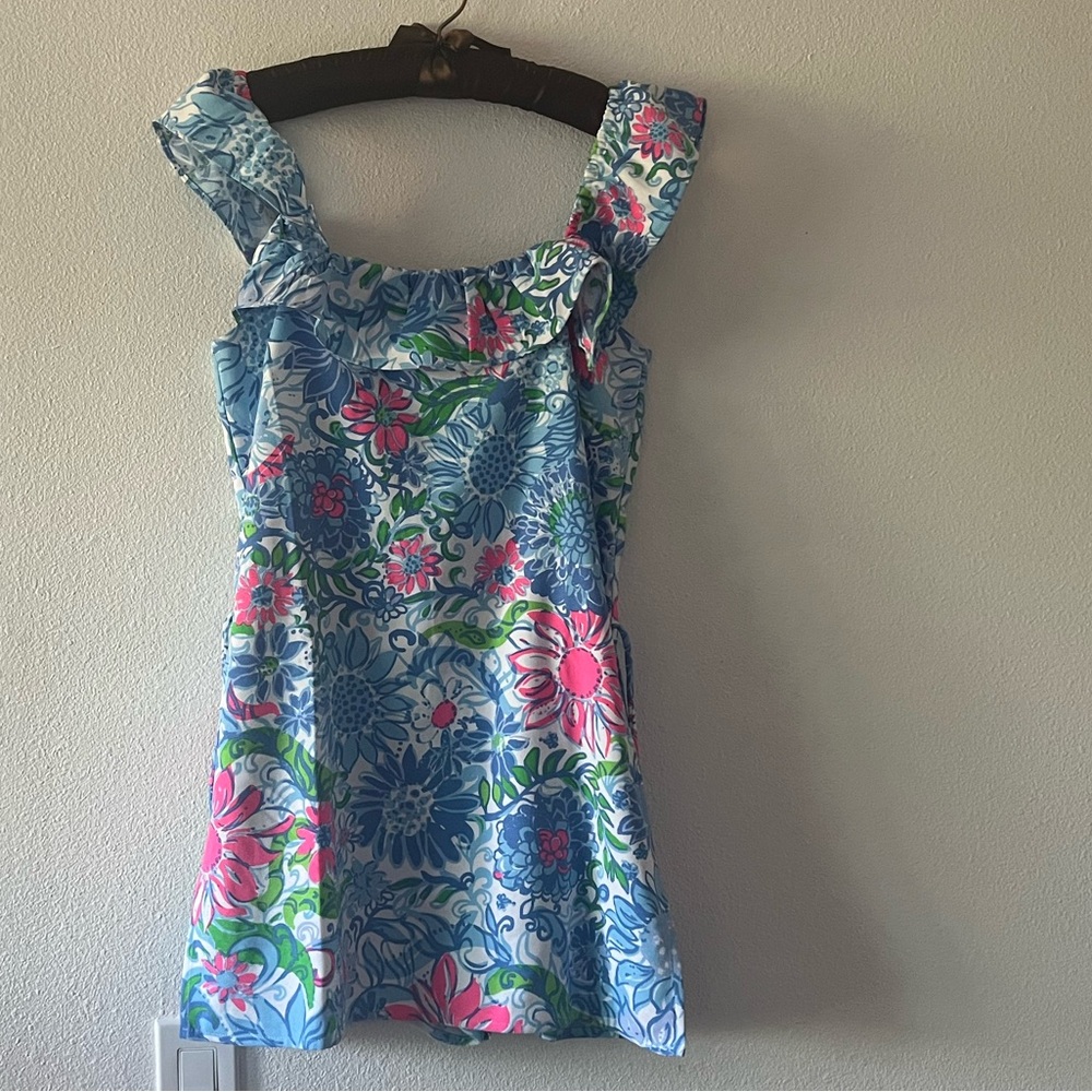 {Lilly Pulitzer} Brand New Zoya Ruffle Romper
